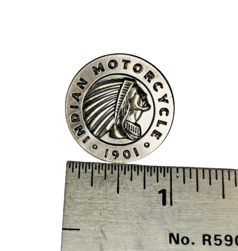 Indian Motorcycle lapel pin - Indian logo lapel pin - Indian Motorcycle logo badge - reproduction Indian Motorcycle pin from the 50's