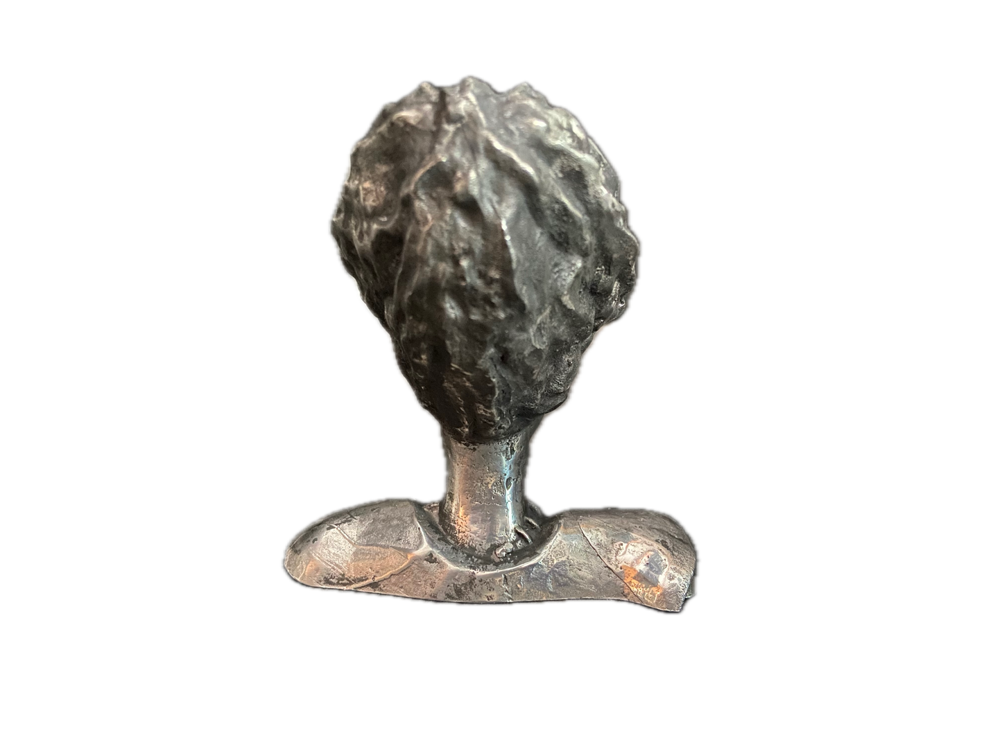 Bride of Frankenstein Hood Ornament – Solid Pewter – Hand Cast – Antique Silver