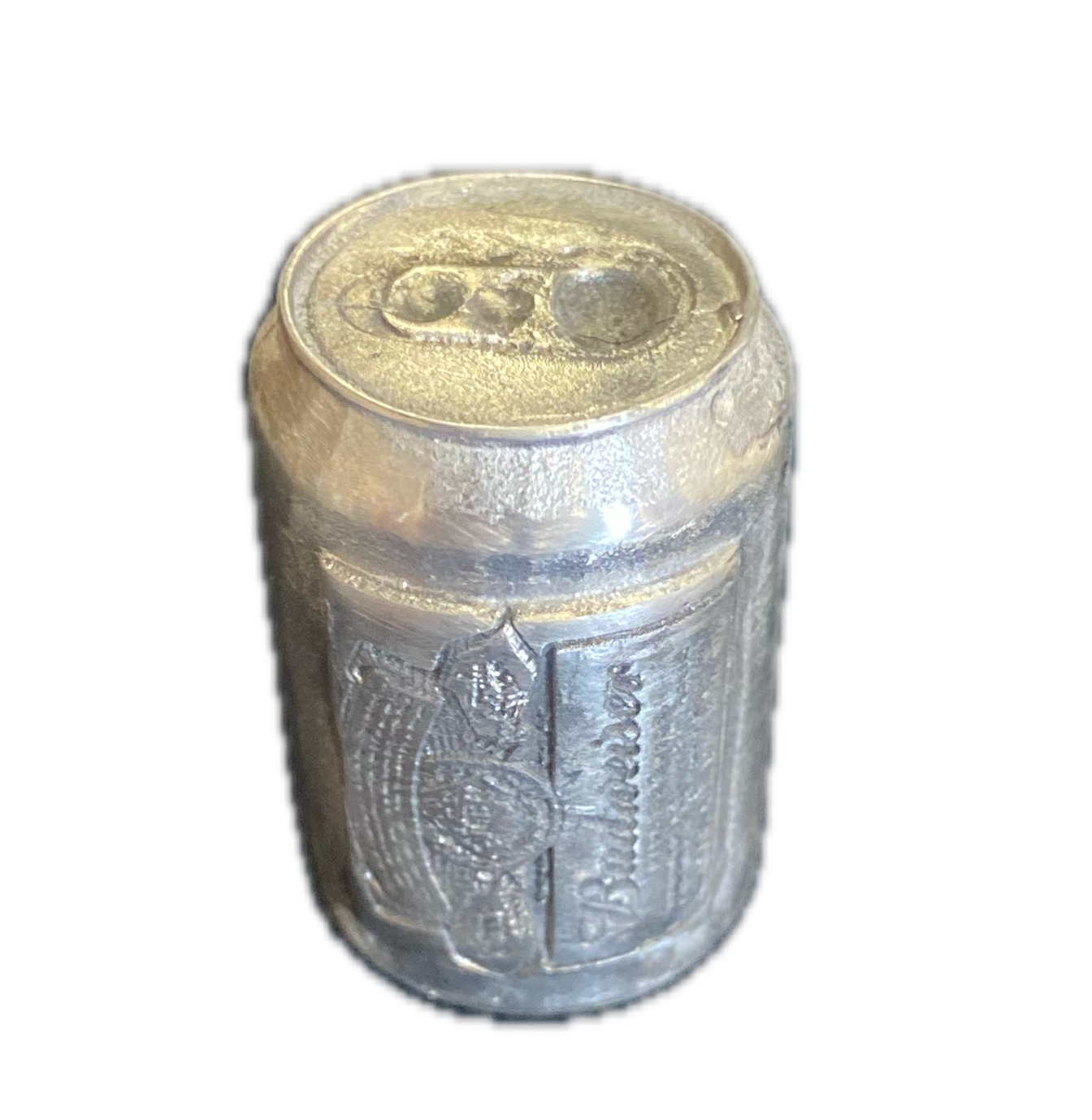 Pewter Beer Can Licence Plate Bolts -- Budweiser, Pabst Blue Ribbon, Lucky Larger -- Car, Truck and Trailer Accessories