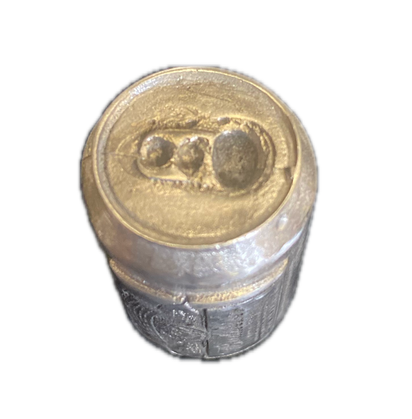 Pewter Beer Can Licence Plate Bolts -- Budweiser, Pabst Blue Ribbon, Lucky Larger -- Car, Truck and Trailer Accessories