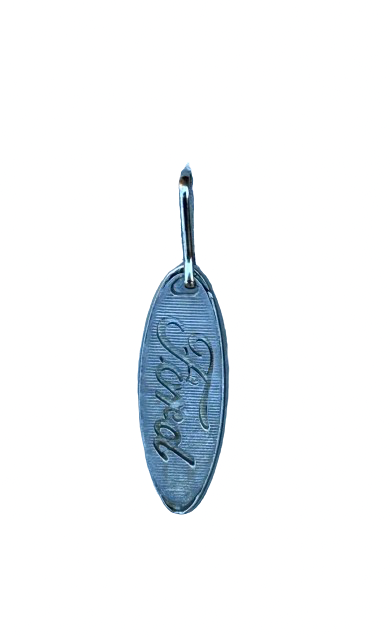 Ford logo zipper pull - FORD zipper pull - Pewter Ford zipper tag