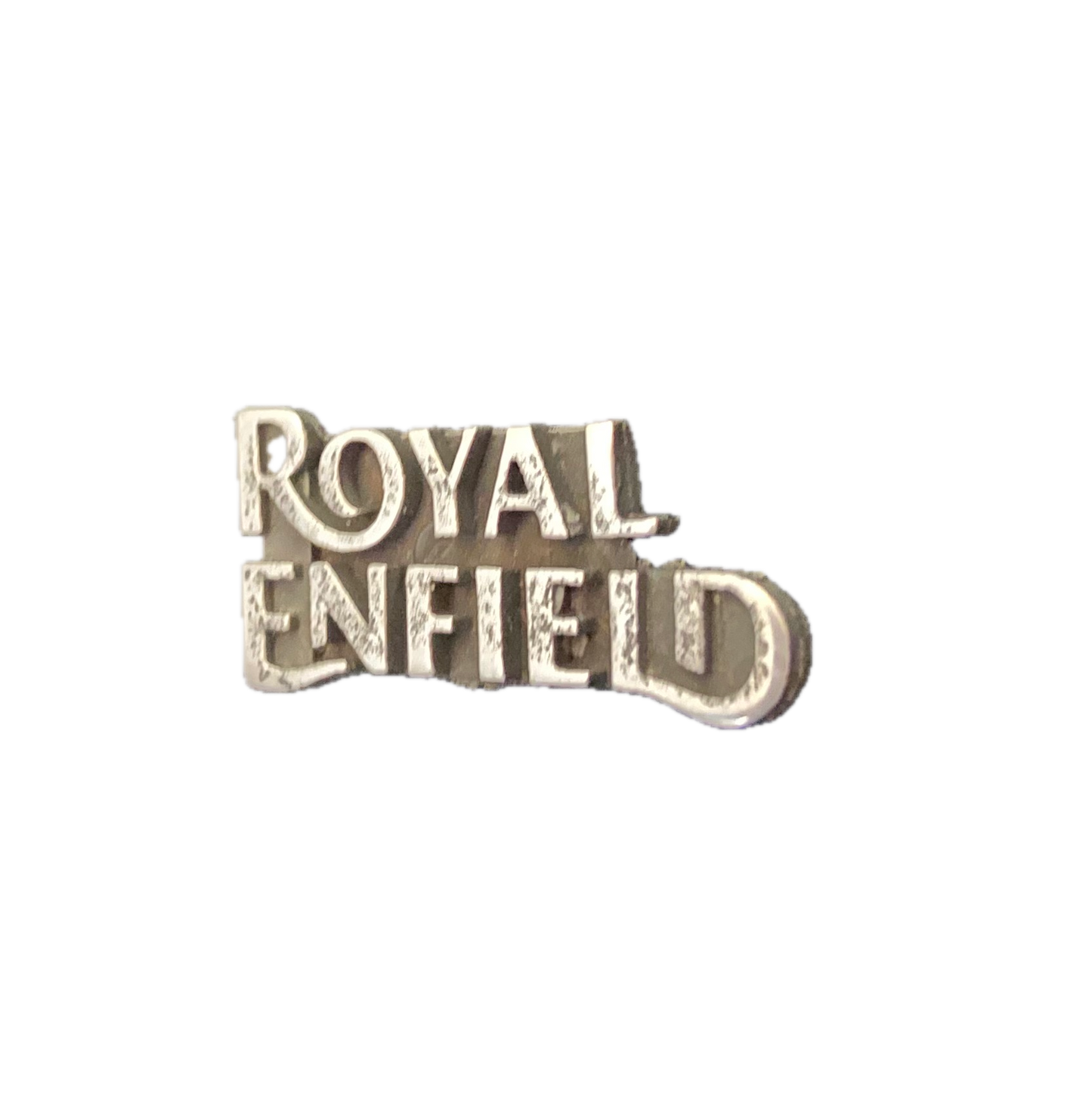 Royal Enfield Script Lapel Pin - Solid Pewter - Indian Motorcycle Riders