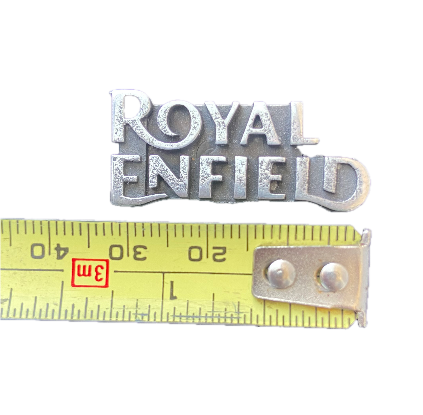 Royal Enfield Script Lapel Pin - Solid Pewter - Indian Motorcycle Riders