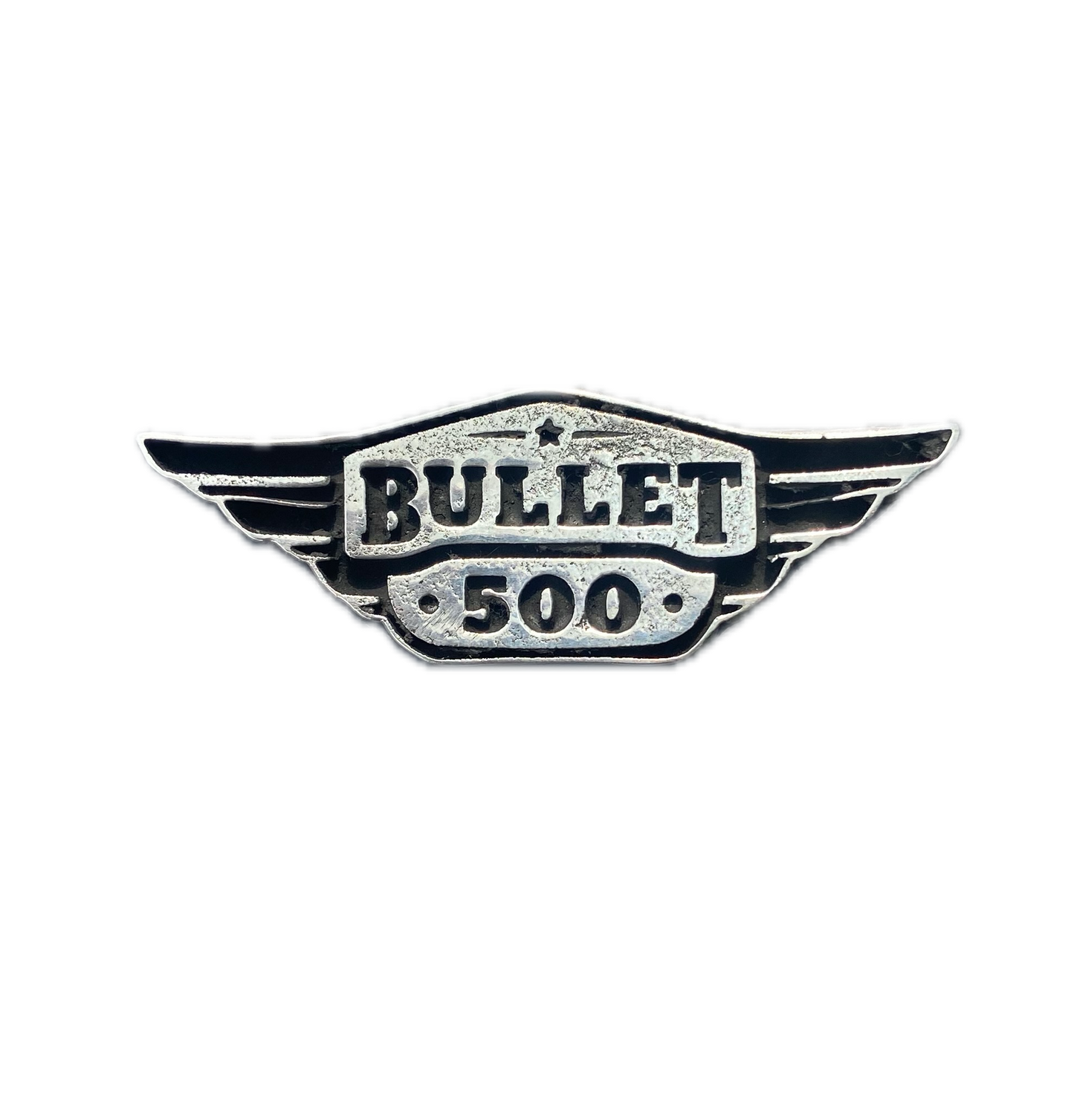 Royal Enfield Winged Bullet 500 Licence Plate Bolt Cover - Solid Pewter - Indian Motorcycle Riders Memorabilia