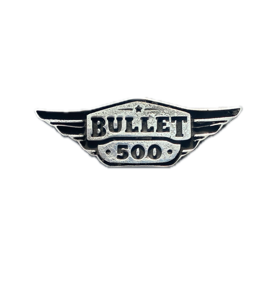 Royal Enfield Winged Bullet 500 Licence Plate Bolt Cover - Solid Pewter - Indian Motorcycle Riders Memorabilia