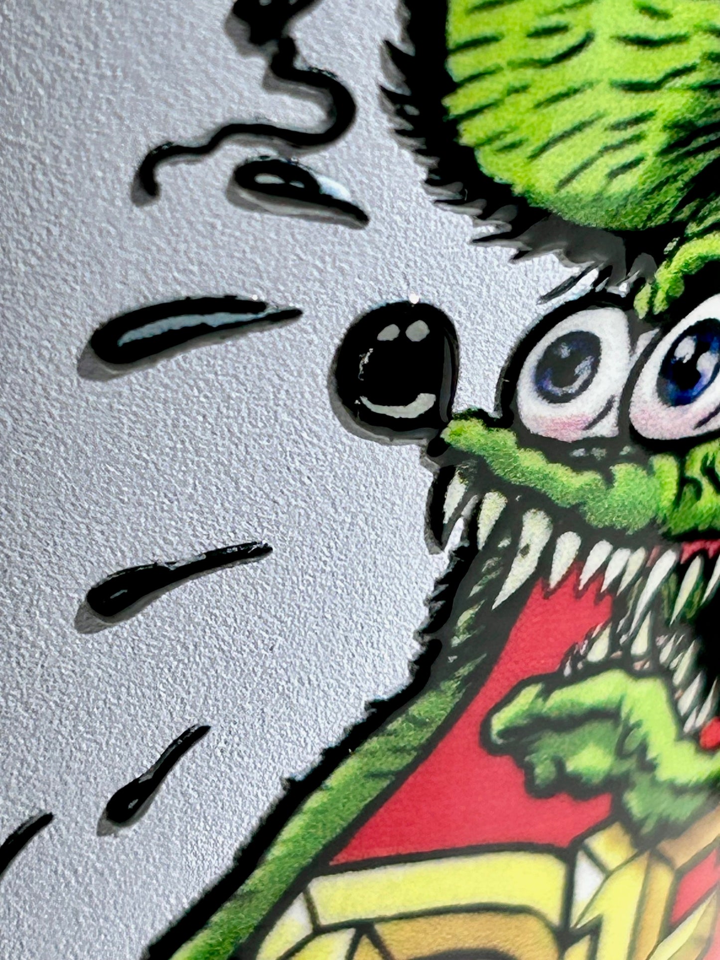 Rat Fink stickers, permanent Rat Fink sticker, NEW and unique technology transfer stickers with no borders or outline