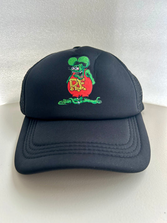 Rat Fink baseball hat - Big Daddy Ed Roth baseball cap with Rat Fink logo design