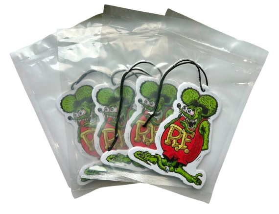 Rat Fink air fresheners - PACK OF FOUR - Big Daddy Ed Roth Air Fresheners - 4 scents