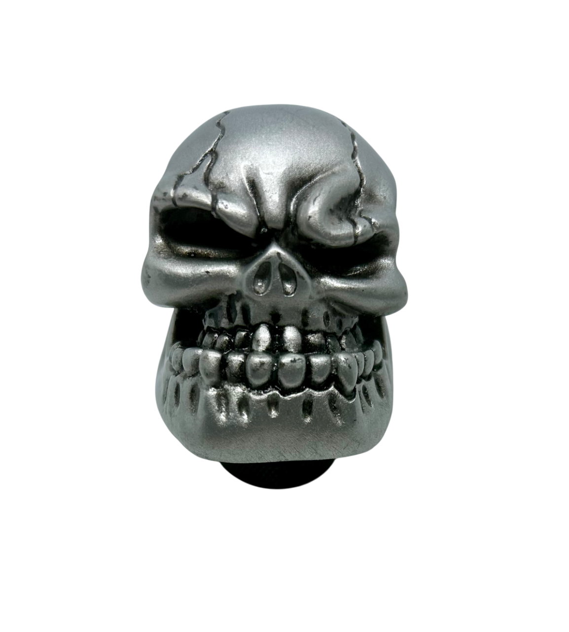 Green or Silver Skull Stick Shift Knob - Skull Shifter knob - Custom skull shift knob