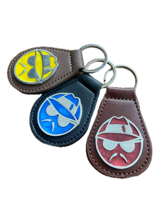 Low Rider - Cholo Man - Lowrider keytag - Chicano keytag - Cholo man key fob - Low Rider Key Ring - Hot Rod Cholo Man Key Ring - Pewter