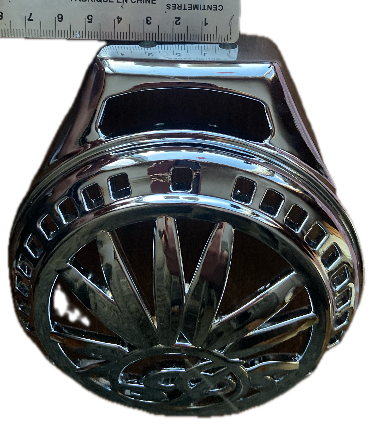 Gilroy Indian Motorcycle Horn Cover - Indian Motorbike chrome horn cover - Chrome horn cover for Indian Motorcycles