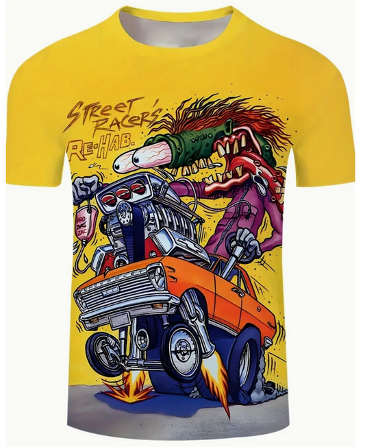 Rat Fink T shirts - Big Daddy Ed Roth bright yellow collectible T shirts